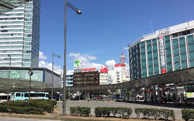 写真6-6  静岡駅西口より撮す